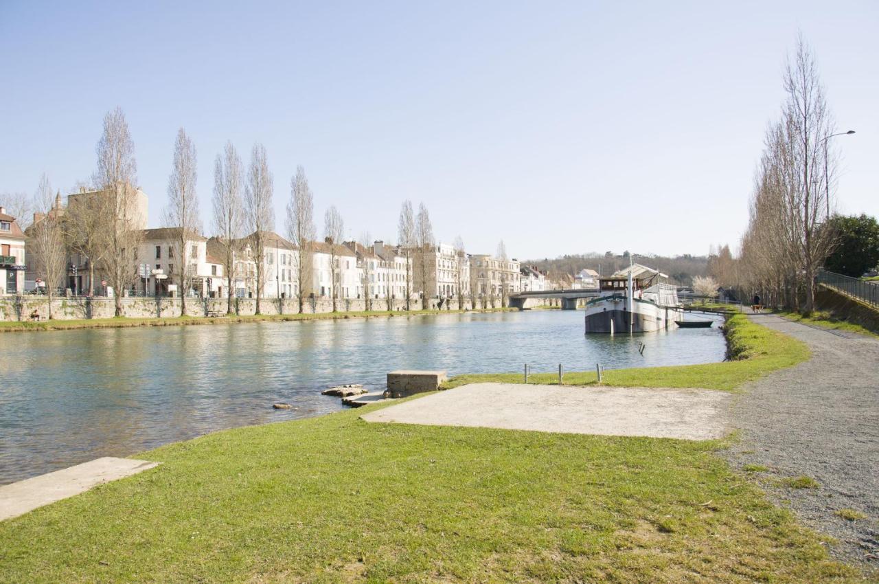 Apartamento Magnolia-6 Min De La Gare - Baignoire Balneo- Wifi Gratuit Melun Exterior foto